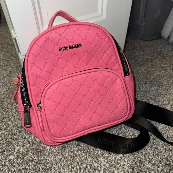 Steve Madden | Bags | Steve Madden Pink Mini Backpack | Poshmark display picture 2